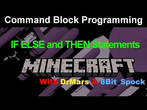If Else Statements in Minecraft