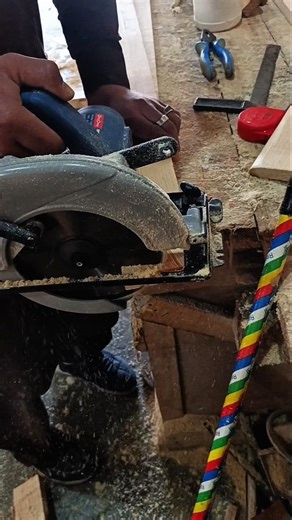 electric hand cutter wood cutting process, #woodworking