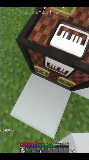 How to RICKROLL using MINECRAFT NOTEBLOCKS?!?! #shorts