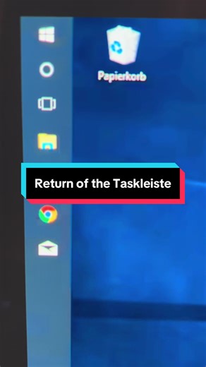 #microsoft bringt ein Feature zu #windows11 zurück, was es seit #windows 95 gab, aber von den Microsoft dachte: weg damit. Die an jeden Bildschirmrand verschiebbare taskleiste soll wieder kommen! #microsoftwindows
