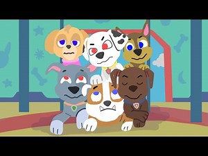 Paw Patrol Pups Get Stuck in Doorway Drawing Nick Jr Doodles