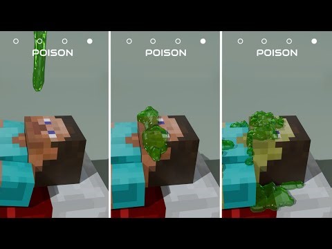 The most satisfying Minecraft 3D simulations🫨💥