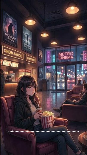 Friday night at the cinema lobby 🎬🍿 Lo-fi Hip Hop for Weekend Vibes