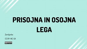 Prisojna in osojna lega