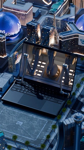 ¿Es una laptop… o el futuro se apodera de Las Vegas? ✨🤖 Conoce la recién lanzada ASUS #Zenbook DUO, con doble pantalla y multitarea futurista. ¿Listos para repetirla? 👀💻 #CES2026 #AlwaysIncredible | ASUS