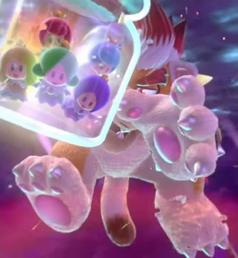 Super Mario 3D World Final Boss, but BACKWARDS