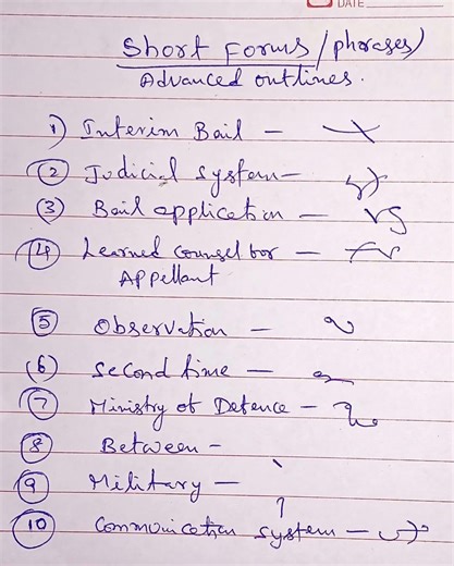 PITMAN SHORTHAND ADVANCED OUTLINES/PHRASES| HARI SHORTHAND SCHOOL|