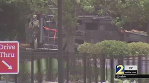 Man dead after standoff at bank