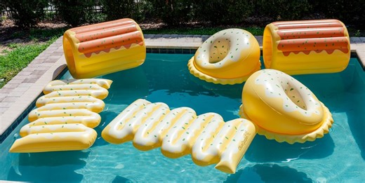 Olive Garden's New Pasta-Shaped Pool Floats Are A Noodle Lover's Dream