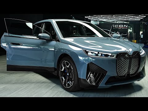 BMW iX (2023) - Exterior and interior Details (Futuristic Car)