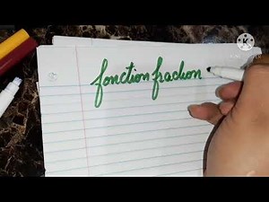 2eme secondaire sciences et lettres (1er terme )... représentation graphique d'une fonction