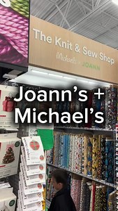 47K views · 3.7K reactions | What do you think is in our future? Will they expand the fabric section and get an actual cut counter? Or are they just using Joann’s name to bring in her past customers? I’d love to see this expand, but honestly it looks like the exact same fabric section. I’m not noticing any extra or new fabric, just a new sign. Let me know what you think! #quilting #sewing #crafting #michaelscraftstore #joannfabrics | A Few Loose Threads | Facebook