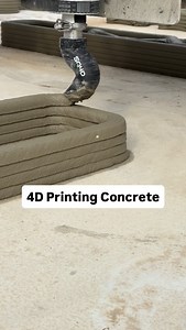 76K views · 1.1K reactions | Printing in 4D  #SQ4D #3DPrinting #Robotics #Engineering #Technology | SQ4D | Facebook