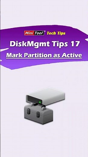 How to Mark Partition as Active in Disk Management? #diskmanagement #windowstips #windows