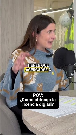 ¿Cómo obtengo la licencia de conducir digital?