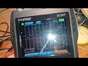 Oscilloscope and signal generators. Fnirsi 2C23T and a conventional multimeter