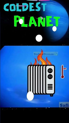 COLDEST PLANET 🪐 SOLAR SYSTEM FUN FACTS - Learn Planet facts for kids 🚀