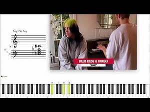 Sunny by Billie Eilish & Finneas PIANO TUTORIAL