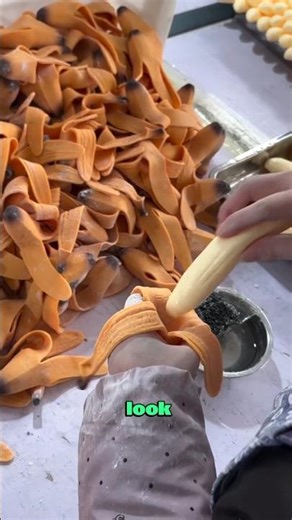 Making fake bananas #banana