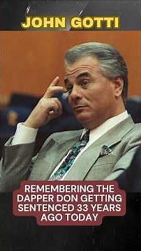JOHN GOTTI | 33 Years Ago: John Gotti Sentenced to Life – Rare ABC News Coverage