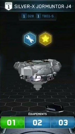 Beyblade burst App QR Codes Silver-X Jormuntor J4