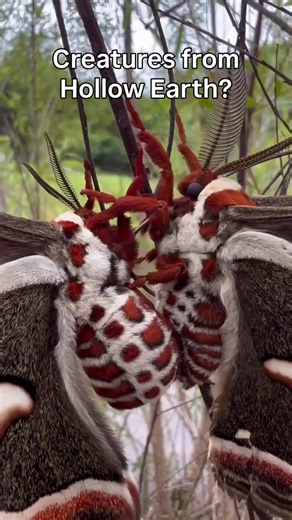 Mitch Clark on Instagram: "Really cool looking. Oh, and real. The stunning Giant Cecropia Moth."