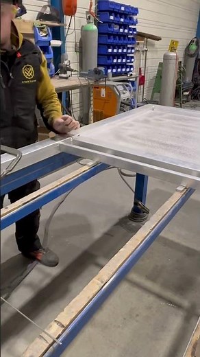 En cours de fabrication d’un ensemble portail et portillon #portailsurmesure