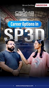 Curious about the career prospects and salary packages in SP3D? 🤔 Watch our expert trainer break down the immense opportunities and earning potential in the high-demand field. 🚀 Whether you're a beginner or looking to upskill, SP3D could be your gateway to a rewarding career in engineering design! 💼💰 🔗Ready to take the next step! Connect with us now👇 91-9711526942 . . . #cromacampus #engineeringdesign #careergrowth #highdemandskills #sp3d #SalaryPackage #futureready #ITSkills #UpskillNow #