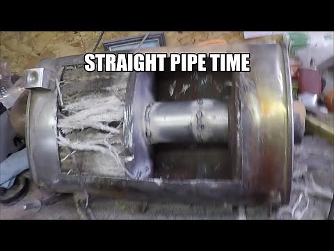 2020 RZR Turbo S custom exhaust, Straight pipe