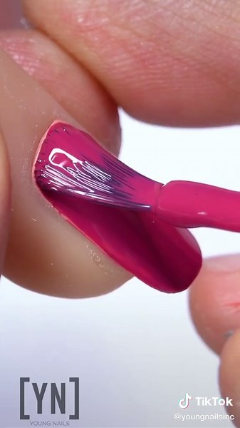 “Push through” caption polish #youngnails #nails #foryoupage #satisfying #oddlysatisfying #satisfyingvideos #nailpolish #polishvids