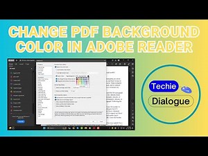 How To Change PDF Background Color In Adobe Reader - Simple Steps [2025]
