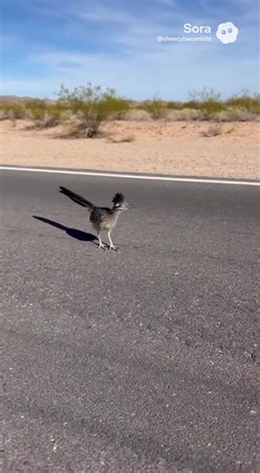 Roadrunner #animals #outdoors #fypシ #cheezybacon #roadrunner