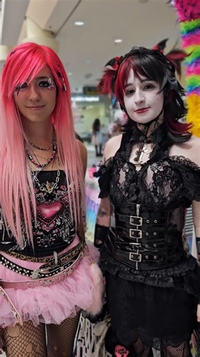 HDLA: VKEI DAY.2 ☆ Fits 1 🩷 #visualkei #vkei #scenegirl #emo #harajukuday #japanesefashion