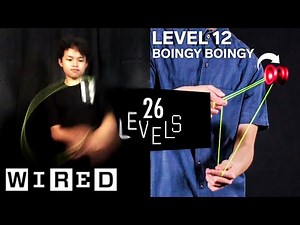 Attempting WIRED's 26 Levels of YoYo Tricks: Easy to Hard