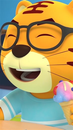 Cool, Sweet & Colorful! #babytiger #barrytiger #kidssongs | BarryTiger - Best Animal Songs For Kids