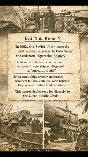 Operation Anadyr Explained: The Secret Soviet Missile Deployment