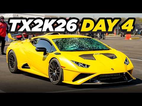 3000HP Lambo BREAKS Windshield at 220MPH… | UNREAL Viper Ridealong & More (TX2K26 Day 4)