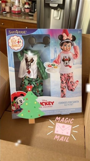 New Arrival from Northpole! Disney Elf on the Shelf PJ set! More to come. #disney #elfontheshelf