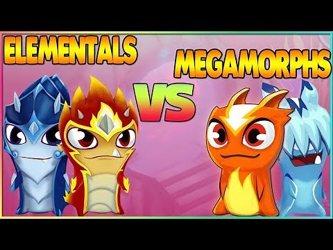 ELEMENTALS vs MEGAMORPHS MAX LEVEL | SLUGTERRA SLUG IT OUT 2