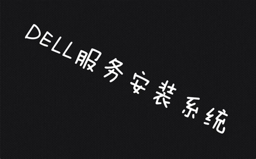 服务器安装系统
