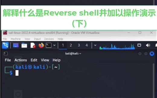 解释什么是Reverse shell并加以操作演示 （下）