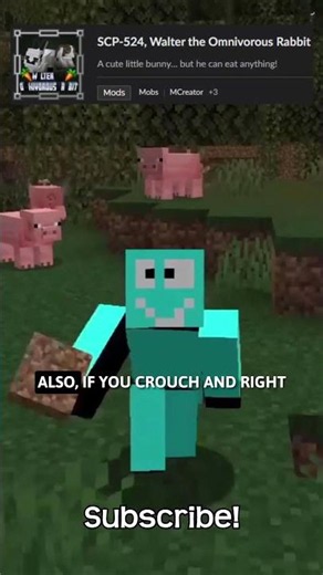 How To Tame Walter The Omnivorous Rabbit? In Minecraft!