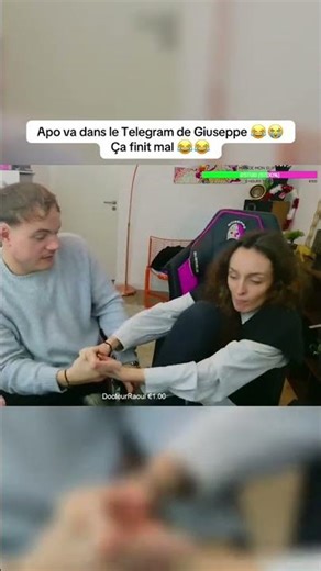 Apo goes to Giuseppe's Telegram