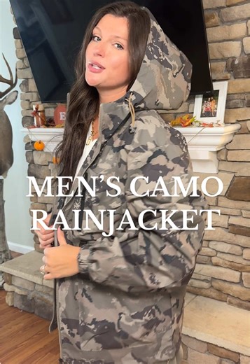 Must-Have Camo Rain Jacket for Men