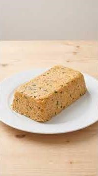 Salmon Pudding with Caper Sauce