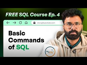 SQL Commands Explained | Beginner’s Guide to SQL Basics 2025 🚀 (Ep 04)