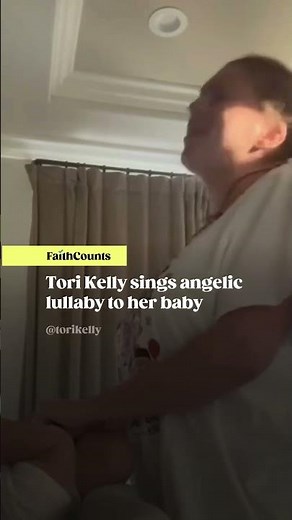 Tori Kelly sings this Sunday School classic as a lullaby for her baby 🥹🤍✨