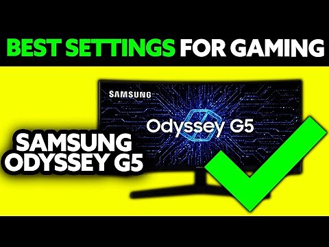 Samsung Odyssey G5 Best Settings for Gaming (2025) - Step by Step