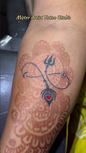 “Beautiful Infinity Tattoo Design ✨ | Minimal & Meaningful Ink” “Infinity Tattoo Time-lapse 💫