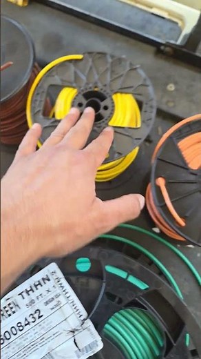 sizing grounding conductor🤔 #electrician #101 #NEC #grounded #wire #awg #amp #voltage